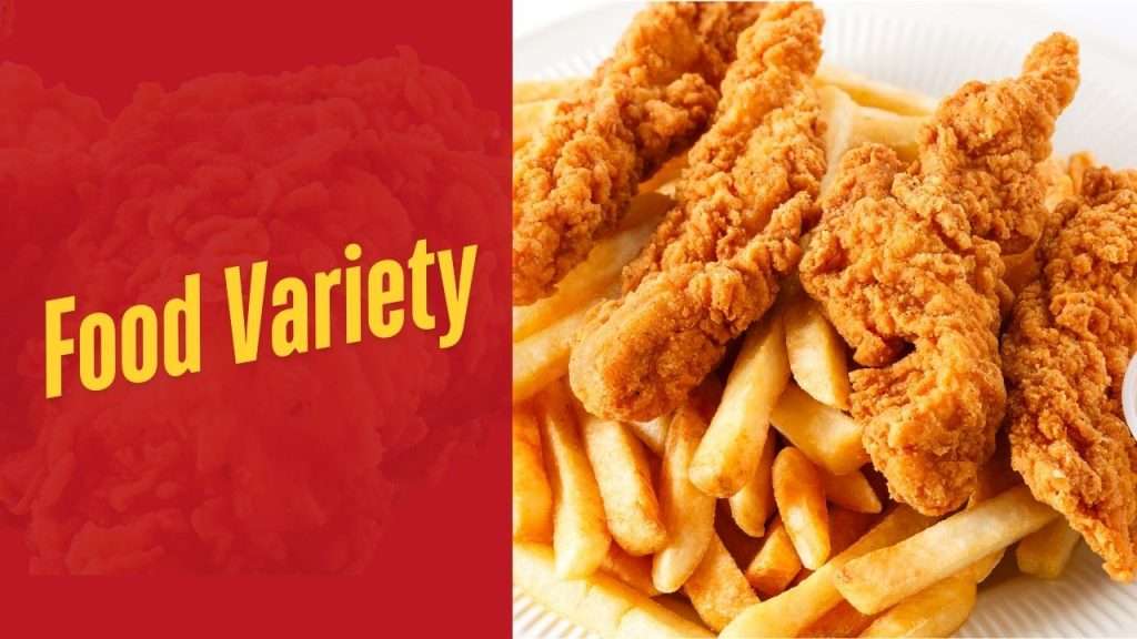 food variety comparison