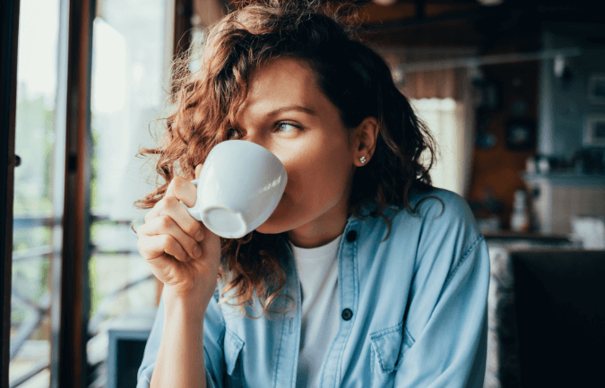 coffee trailer with high customer praise