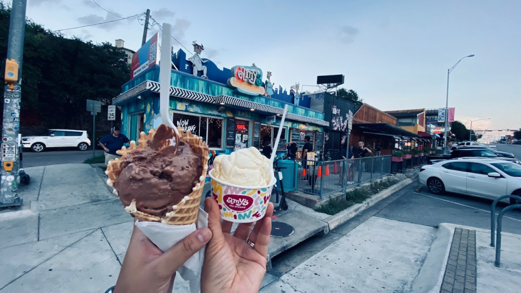 Amy’s Ice Creams is a local favorit