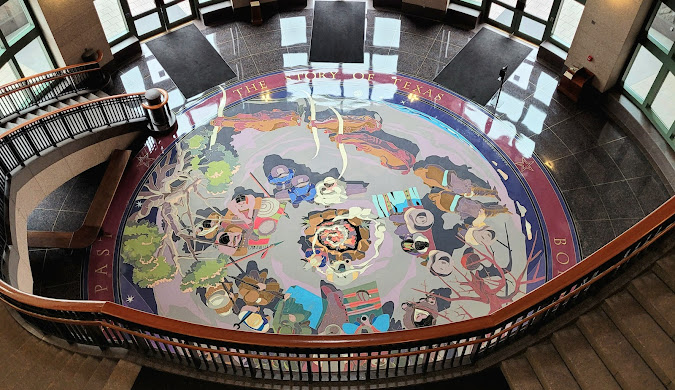 Bullock Texas State History Museum offers fascinating exhibits about Texas’ past, from its early days to modern times