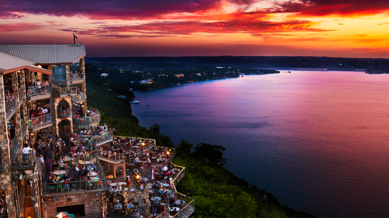 the oasis on lake travis